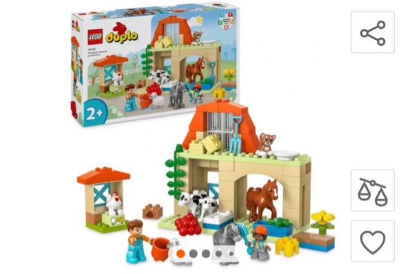 LEGO Duplo 10416 Péče o zvířata na farmě