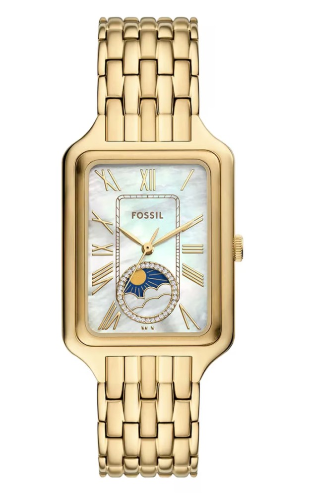 Fossil hodinky gold