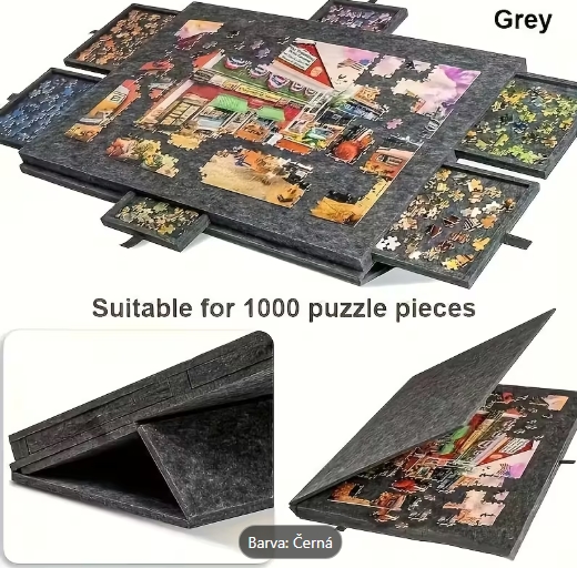 Skládací deska, organizér na skládání puzzle