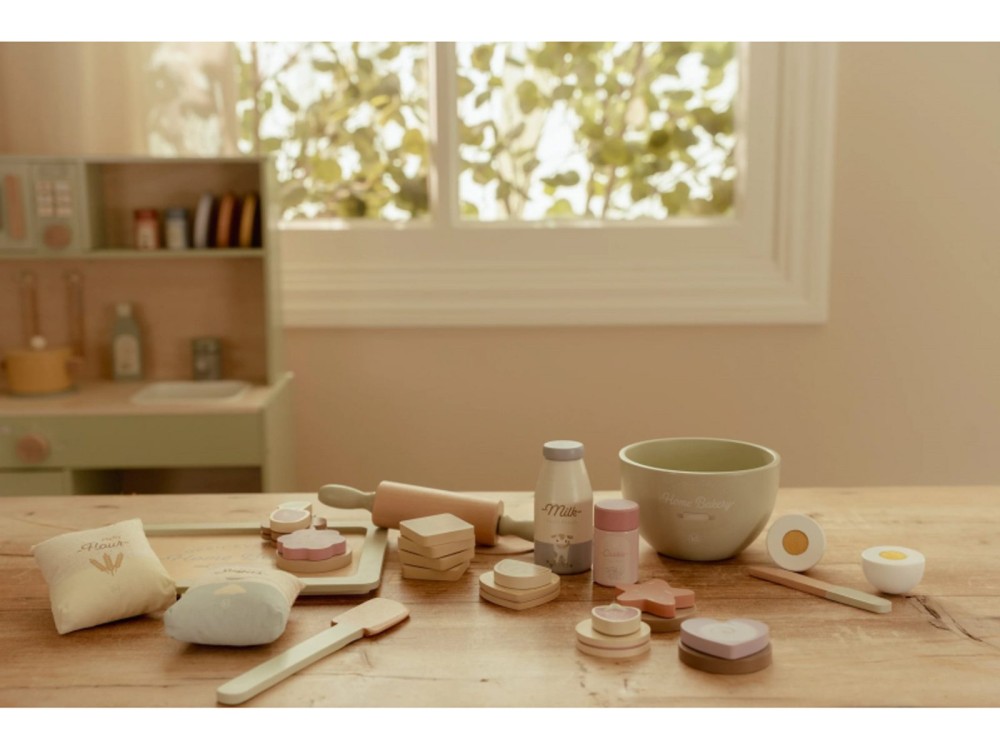 Little Dutch Sada na pečení dřevěná