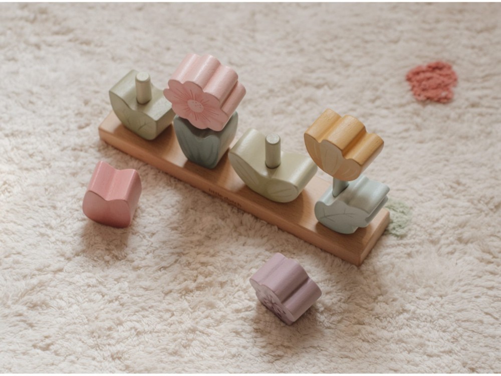 Little Dutch Květiny skládací dřevěné Fairy Garden