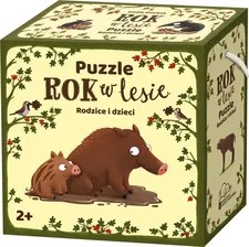 Puzzle rok w lesie (podobne do czuczu puzzli i pucia)